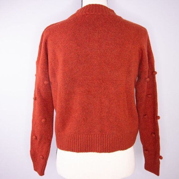 NEW Madewell Bobble Colburne Cardigan Sweater, red, XS - Picture 7 of 16